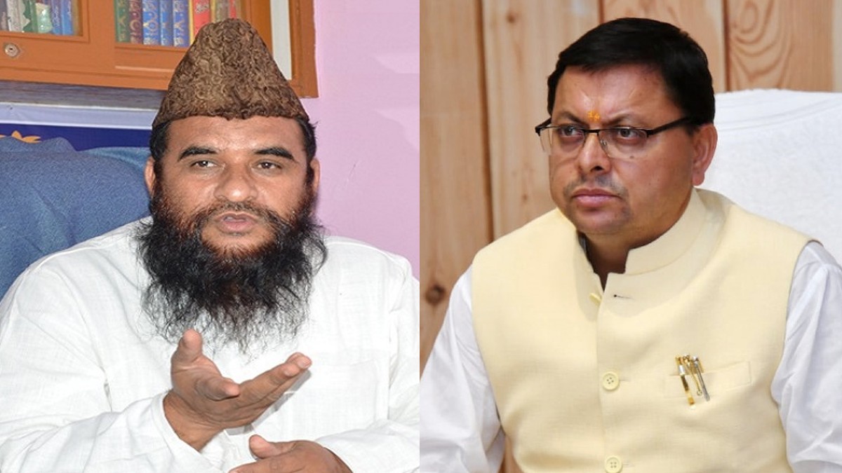 Maulana Sajid Rashidi threatens Uttarakhand CM Pushkar Singh Dhami